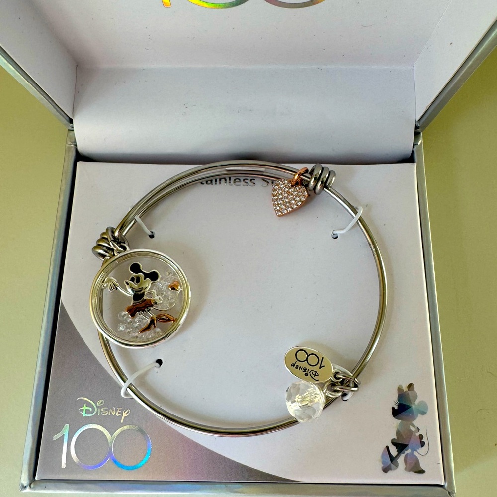 Disney 100 Minnie Mouse Bracelet - Picture 1 of 4